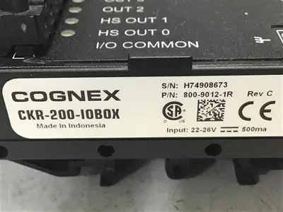 USED COGNEX CKR-200-10BOX