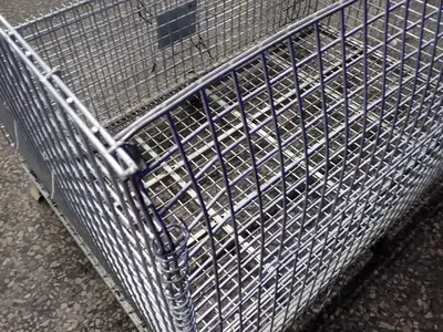 63" X 39" X 37"  Wire Basket