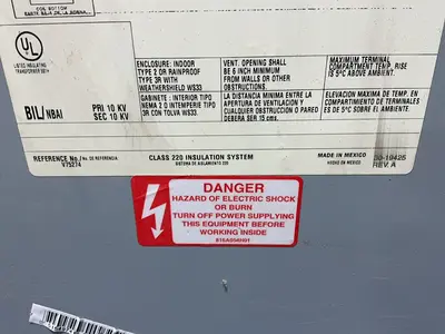 Used CUTLERHAMMER V48M82F75A Transformers Ohio US | HGR 24 #1542197