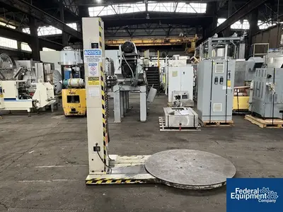 USED Muller Muller 101 Semi-Automated In Floor Pallet Wrapper