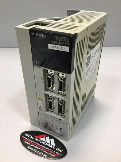 Used MITSUBISHI MR-J2-40B-S73-A10 Servo Drives | Ideal Machinery #663759