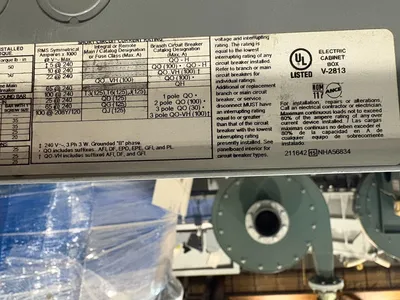 Used Square D BX330B Electrical Panels South Carolina US | ESS Industrial Equipment Sales #1229232