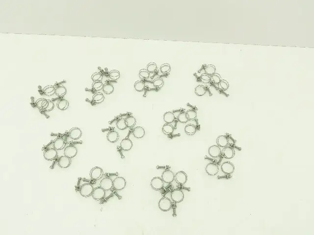 1" Double Wire Steel Hose Tube Clamp  LOT OF 50 Pcs