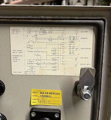 Alfa-Laval EMMIE MIB 303S-13 oil purifier module.