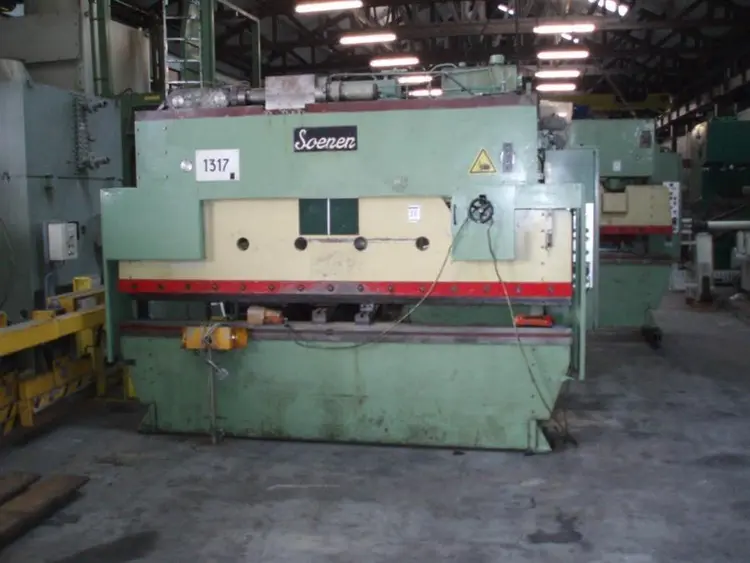 Used SOENEN PH 80 TON X 3100 MM Press Brakes | Apt International N.V #373138