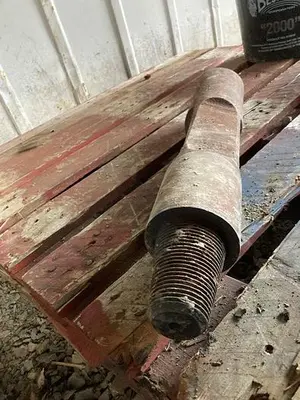 Used AFTERMARKET 18" X 3-5/8” DIAMETER WELD-ON PIN SUB ADAPTER Construction Equipment Parts Pennsylvania US | East West Machinery & Drilling #1417248