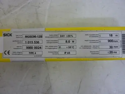 USED SICK OPTIC ELECTRONIC MGSE90-12B
