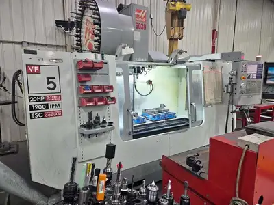 2008 HAAS VF-5 Vertical Machining Centers | Toolquip, Inc. (1)