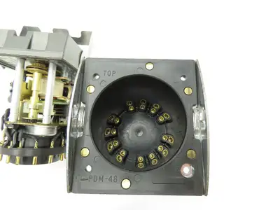 Eagle Signal HP52A6 A82 HP5 Reset Analog Timer 120VAC 60Hz 0-150 Sec. Dial Type.