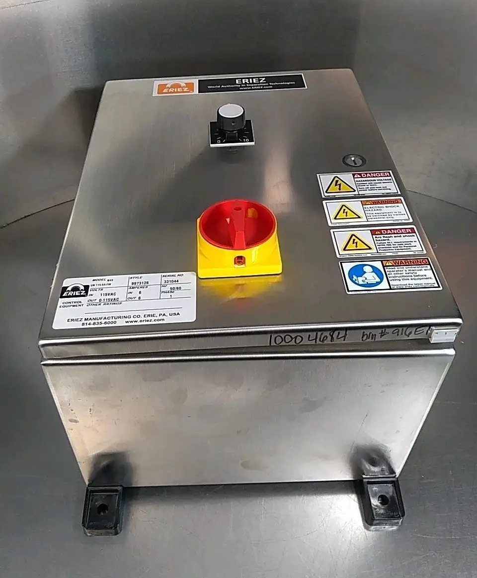 Eriez N4X UN-115-6A-FW Vibratory Feeder Control Loc4D