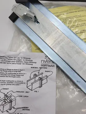 New | in-Stock NVENT HOFFMAN NVENT HOFFMAN F126LSGQR QUICK-RELEASE FLAT SEALING PLATE *NEW* IN BAG* Misc Electrical & Power Parts | ND Industrial Surplus #1216507