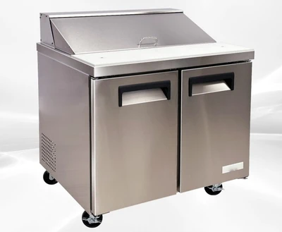 171-0212 36" Self Contained Sandwich Prep Table Cooler
