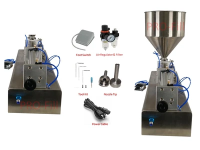 Semi-auto Single Head Piston Filler Machine - Jet Model (Air Only / Pneumatic)