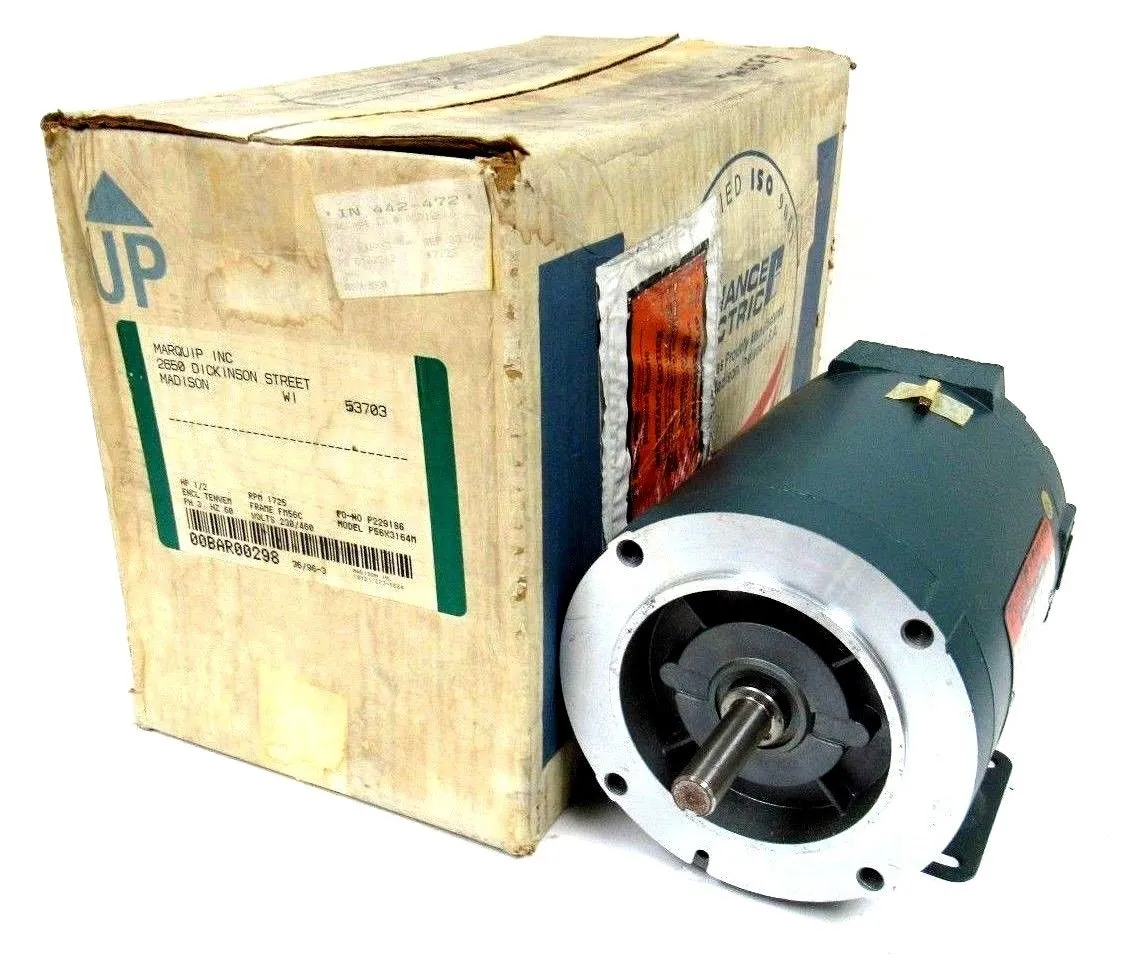 NEW RELIANCE ELECTRIC P56X3164M MOTOR 1/2 HP 1725 RPM 3 PHASE 460V P56X3164M-WY