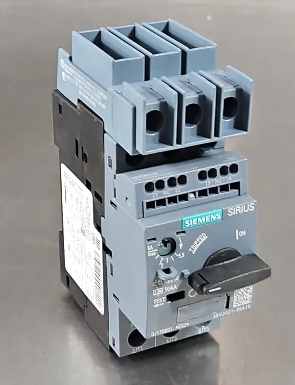 Used Siemens Siemens 3RV20211HA10 Circuit Breakers South Carolina US | Palmetto Automation #1150377