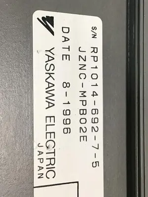 USED YASKAWA ELECTRIC JZNC-MPB02E