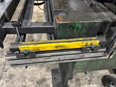 120 TON CLEARING-NIAGARA (NEW 1999) MODEL #E-110 OBS GAP FRAME PRESS, 6" STROKE: STOCK #20010