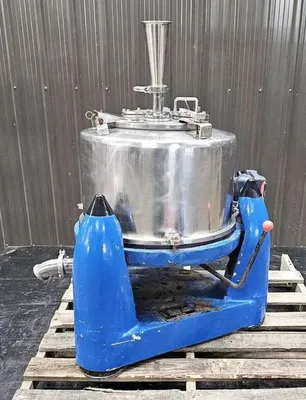 US Filtermaxx PTDM-25 perforate basket centrifuge, 316SS.