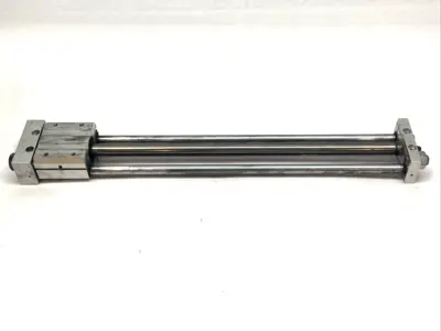 Used SMC Pneumatic Guided Cylinder Pneumatic Cylinders Michigan US | Maverick Industrial Sales #1401865