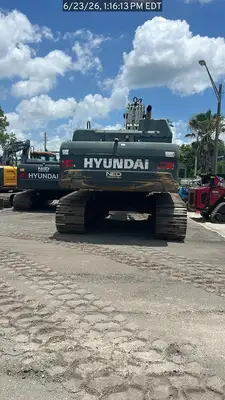 Used 2022 HYUNDAI HX480AL Excavators Florida US | National Equipment Dealers #1422470