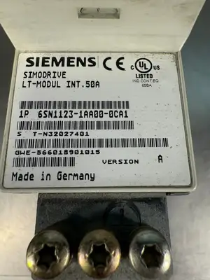 Siemens 6SN1123-1AA00-0CA1 Simodrive / 6SN1118-0DG21-0AA1 (12.4.4)