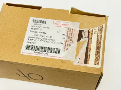 86401214 | Murrplastik  Labeling Type KPX 6/10 WIN-Type 40 LOT OF 1152 - New Other