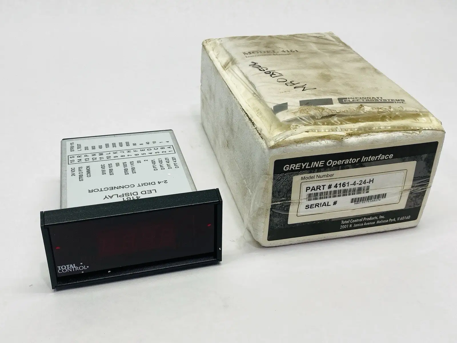 4161-4-24-H | Cincinnati Electrosystems  Display Interface - New Other