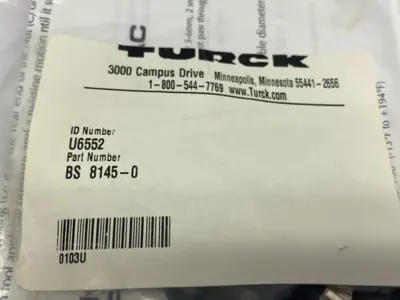 NEW TURCK EUROFAST FIELD WIREABLE CONNECTOR U6552