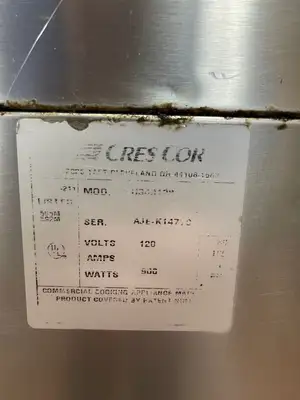 Used Cres-Cor Used Cres Cor H34B128 Half Size Insulated 8 Pan Heated Holding Cabinet Food Warmer 120V Hot Food Warming, Holding, & Transport Cabinets Illinois US | Falcon Restaurant Supply #1376270