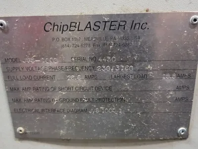 CHIPBLASTER JV81000 High Pressure Coolant Systems | Cleveland Machinery Sales, Inc. (3)
