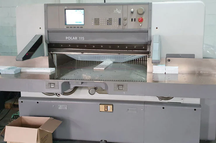 Used 2000 POLAR 115 ED Paper Cutters New Jersey US | Colter & Peterson #1481837