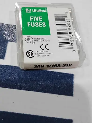 NEW LITTLEFUSE 3AB 15A 326