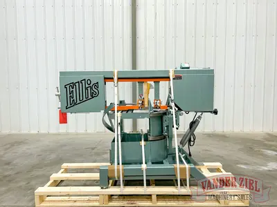 New | in-Stock ELLIS 1800 Horizontal Band Saws Michigan US | Vander Ziel Machinery Sales #480065