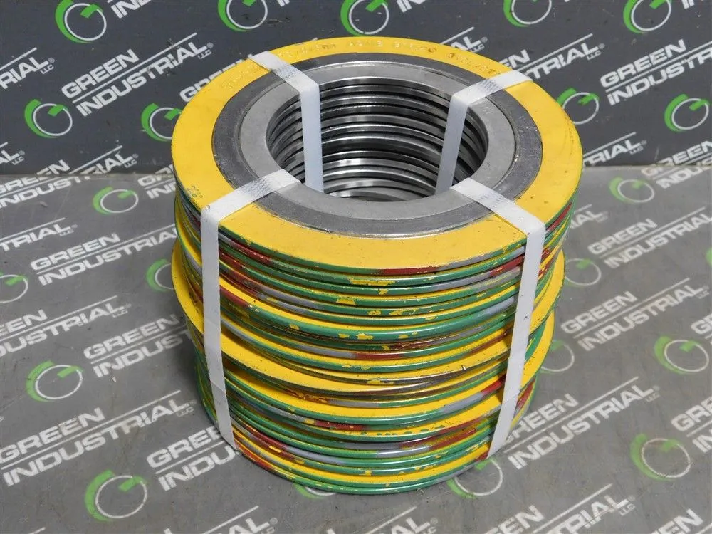 Lot of 25 Flexitallic 3" 3/4/600 Spiral Wound Gaskets ASME B16.20 316L/GTA New