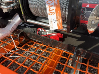 Used WOLVERINE SSW15 HYDRAULIC WINCH SKID STEER ATTACHMENT Misc Construction Attachements Michigan US | Miedema Asset Management Group #1768771