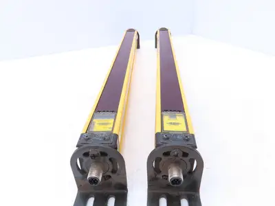 Banner EZ-SCREEN Light Curtain Transmitter Receiver Set 450mm 20 ft Range