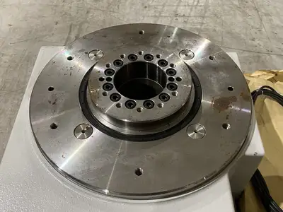 USED WEISS ROTARY INDEXING TABLE 4-STATION, SPEED I, NO MOTOR