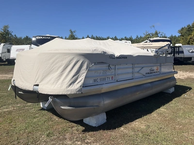 Used 2016 SUNTRACKER PARTY BARGE 22 DLX Boats (Misc) Michigan US | Miedema Asset Management Group #1474490