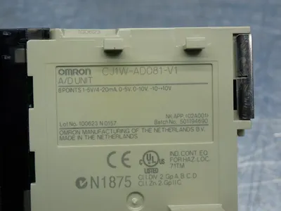 USED OMRON CJ1WAD081V1