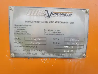 Used VIBRAMECH H1-48-24 Mining Equipment British Columbia CA | Lenmark #274516