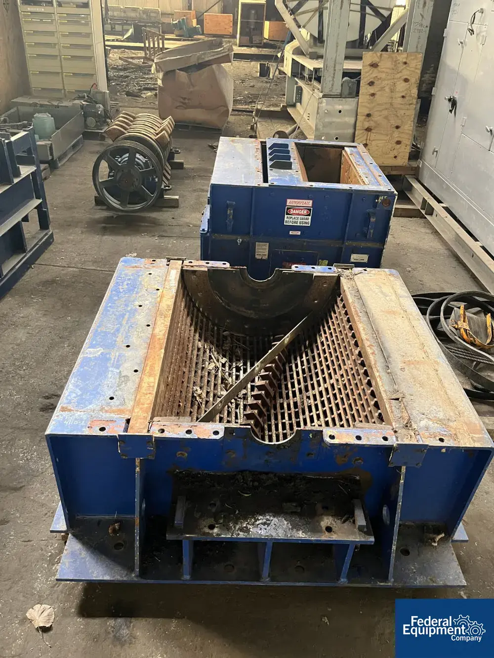 USED Jeffrey Rader Jeffrey Rader Chip Sizer Mill, Model 45, 150HP