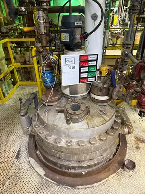 2001 INDUSTRIES D'ACIER INOXYDABLE ITEE 100 GALLON Reaktory ze stali ko, atmosferyczne i ciśnieniowe (0-499 gal) | Perry Equipment (1)