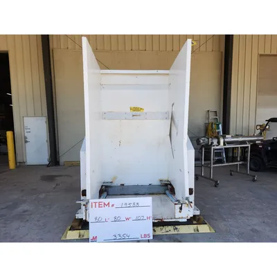 Used NBE National Bulk Equipment Gaylord Box Dumper [PARTS]