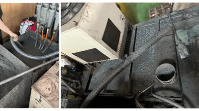 HC FENG CO., LTD. DirecClean Pro System II Chip Sludge Removal Machine | Direc Machine Tool, LLC. (8)