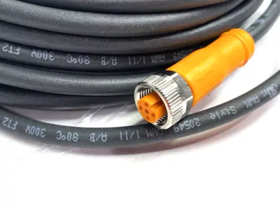 New | in-Stock Ifm Female Cordset Single Ended 10m M12 ADOGH040MSP0010H04 Cable & Wire Michigan US | Maverick Industrial Sales #1395944