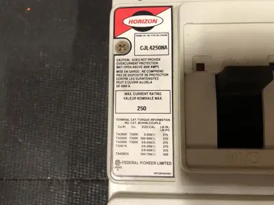 USED FEDERAL PIONEER NO. CJL4250NA