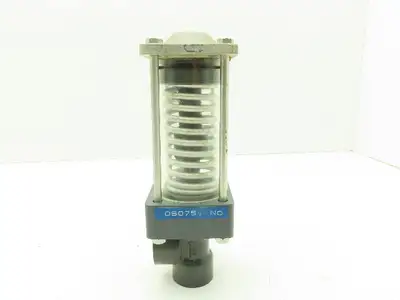 Plast-O-Matic DS075V-NO Pneumatic Controlled Valve 3/4" NPT Sch 80 PVC NO