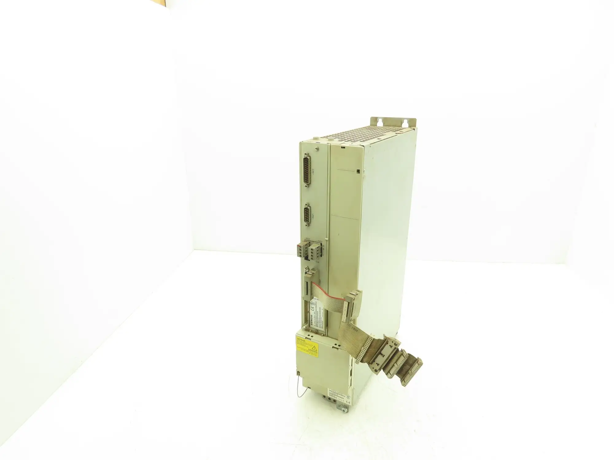 Siemens 6SN1123-1AA00-0DA1 SIMODRIVE 611 Single Axis Power Module 80A w/Control