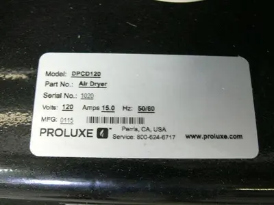 Proluxe DPCD120 Clean-Air Compressor w/ Refrigerated Air Dryer