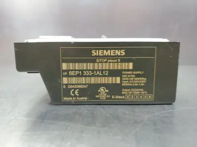 Siemens SITOP 6EP1333-1AL12 Power Stabilized Power Supply. 3B-49
